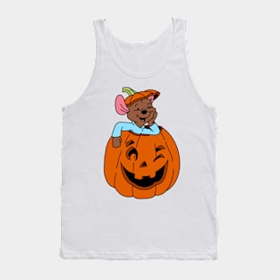 Cute Pumpkin Halloween Tank Top